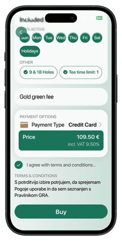 The Golf App membership2